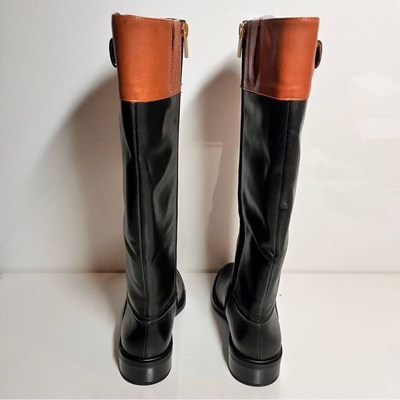 Vince Camuto Andalian Leather Riding Boots - Picture 5 of 6